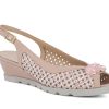 Woman PETER SHEPPARD Wedges | Mirabella Blush | Peter Sheppard Footwear