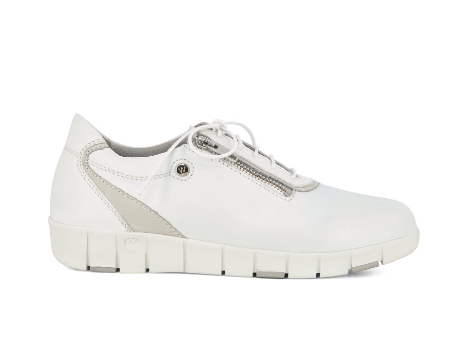 Woman WOLKY Sneakers | Surface White | Peter Sheppard Footwear