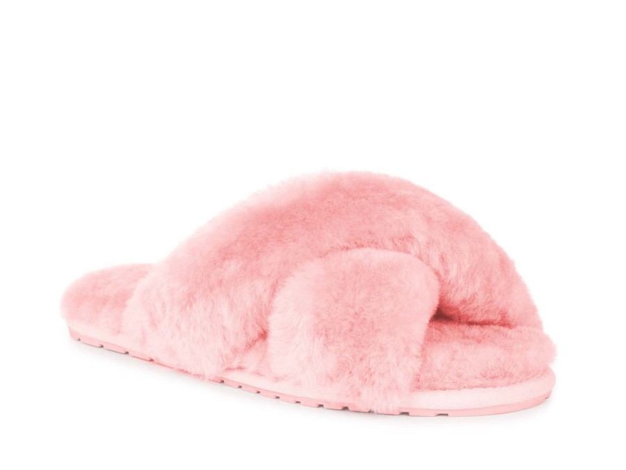 Woman EMU Slippers | Mayberry Baby Pink | Peter Sheppard Footwear