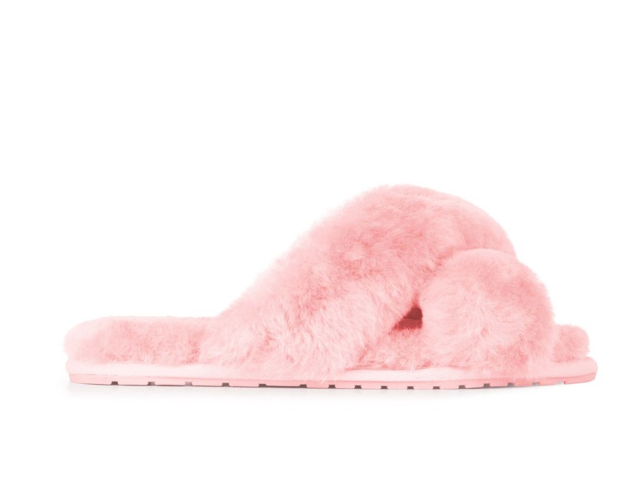 Woman EMU Slippers | Mayberry Baby Pink | Peter Sheppard Footwear