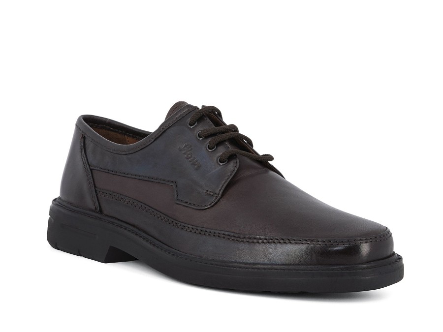 Man SIOUX Dress Shoes | Marcel Truffle~Mocha | Peter Sheppard Footwear