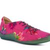 Woman THINK! Lace-Ups | Tamsen Fuchsia~Flower | Peter Sheppard Footwear