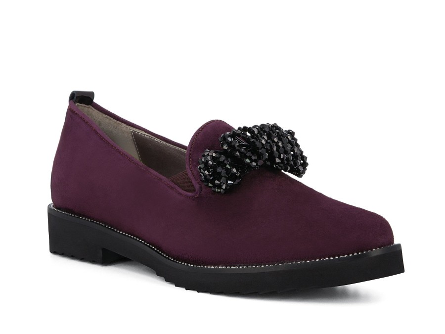 Woman BELLA COMFORTO Slip-Ons | Barrie Plum | Peter Sheppard Footwear