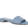 Woman HOGL Slides | Hythe Lt Blue | Peter Sheppard Footwear