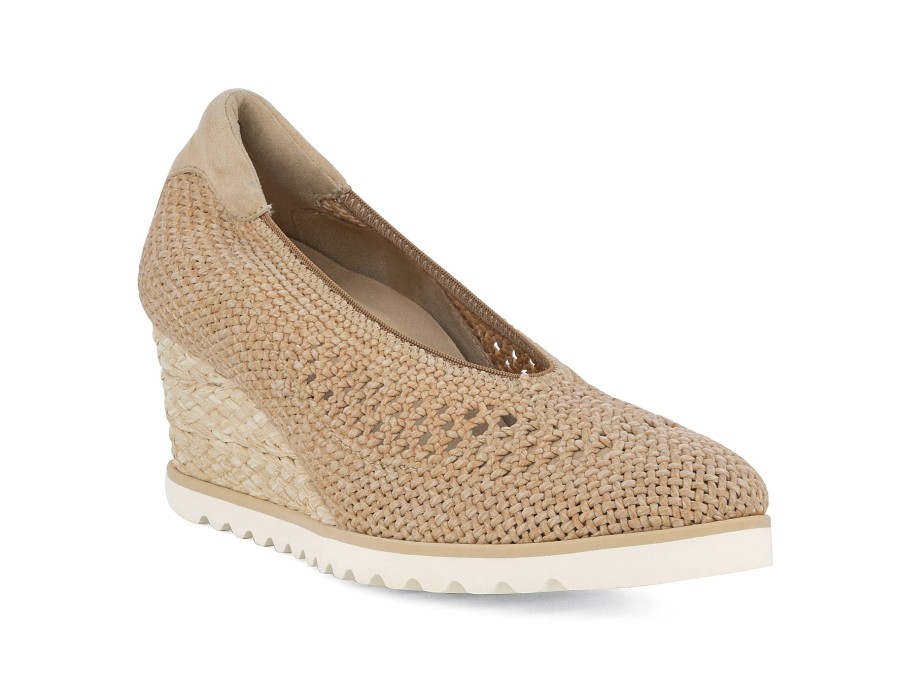 Woman SOFTWAVES Wedges | Samea Camel | Peter Sheppard Footwear