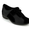 Woman MUNRO Slip-Ons | Joliet Black | Peter Sheppard Footwear