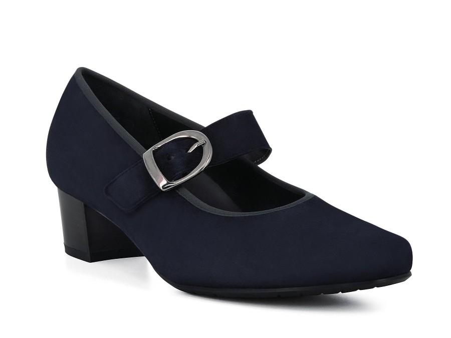 Woman SEMLER Mary Janes | Sotini Midnight Blue | Peter Sheppard Footwear