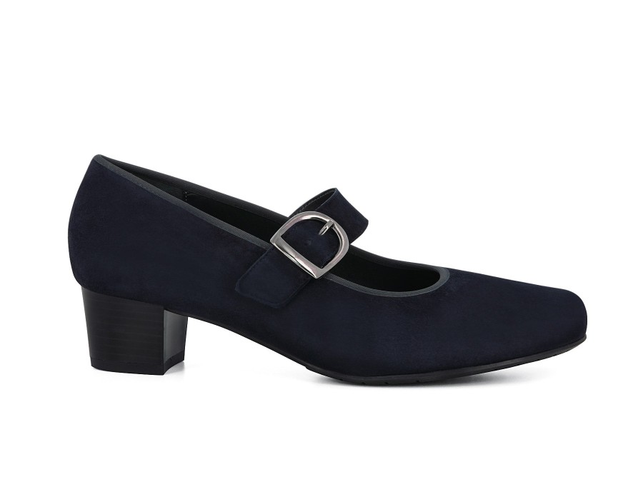 Woman SEMLER Mary Janes | Sotini Midnight Blue | Peter Sheppard Footwear