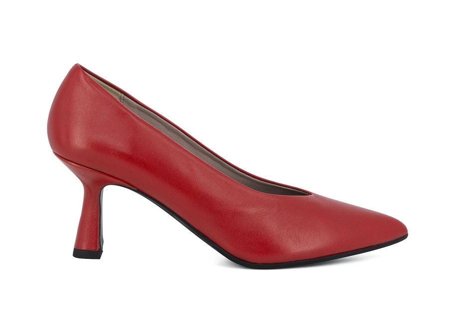 Woman CHARLES COOPER Heels | Suzzy Red | Peter Sheppard Footwear