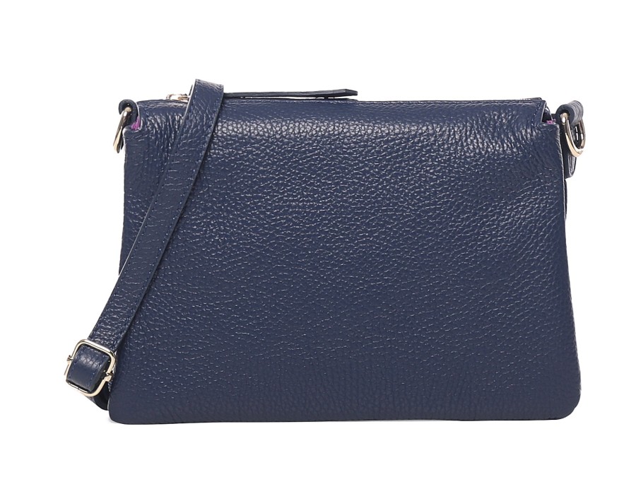 Woman INNUE HANDBAGS Handbags & Wallets | Hb F22 Navy | Peter Sheppard Footwear