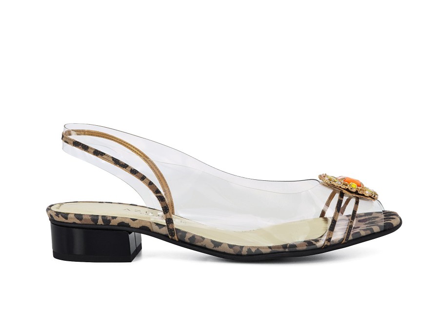 Woman AZUREE Heels | Marani Leopard Multi | Peter Sheppard Footwear