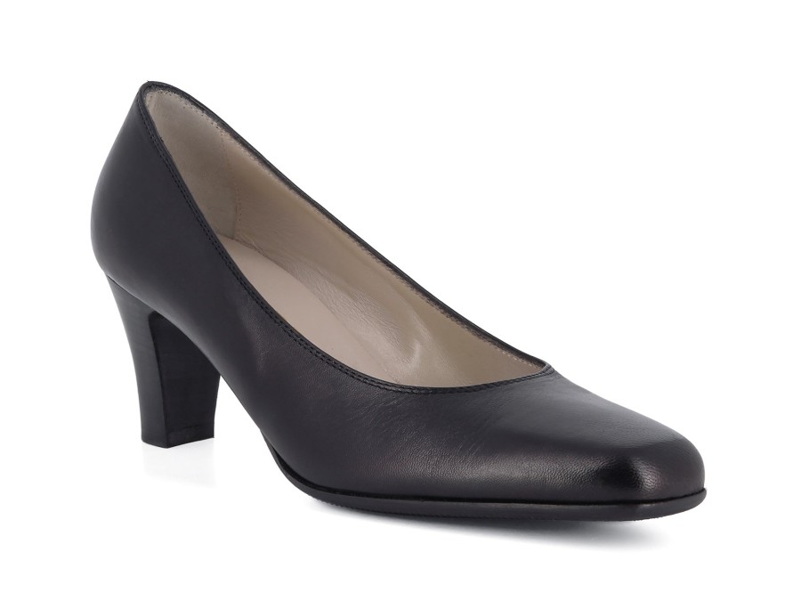 Woman MALLARD Heels | Cam-C Black | Peter Sheppard Footwear