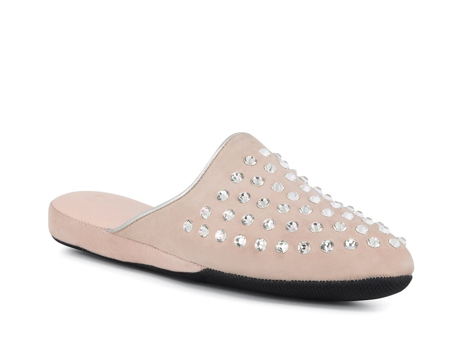 Woman GEDA SLIPPERS Slippers | Caprio 2 Soft Pink | Peter Sheppard Footwear