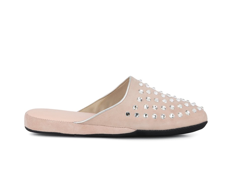 Woman GEDA SLIPPERS Slippers | Caprio 2 Soft Pink | Peter Sheppard Footwear