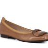 Woman HISPANITAS Ballerina Flats | Hereford Almond | Peter Sheppard Footwear