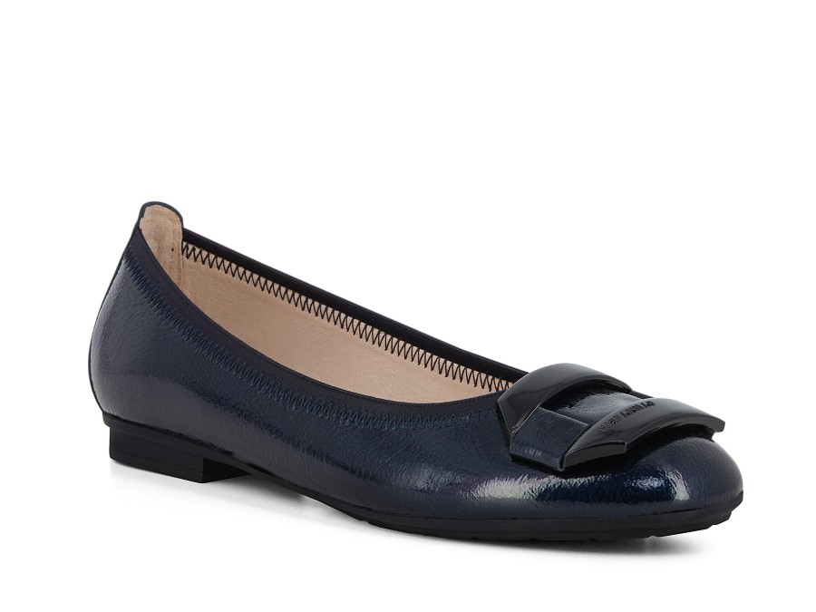 Woman HISPANITAS Ballerina Flats | Hereford Ocean | Peter Sheppard Footwear