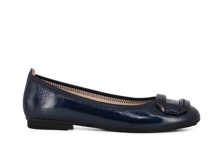 Woman HISPANITAS Ballerina Flats | Hereford Ocean | Peter Sheppard Footwear