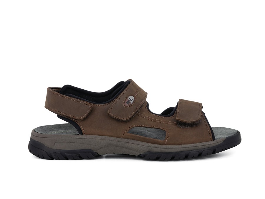 Man WALDLAUFER Sandals | Wondall Brown | Peter Sheppard Footwear