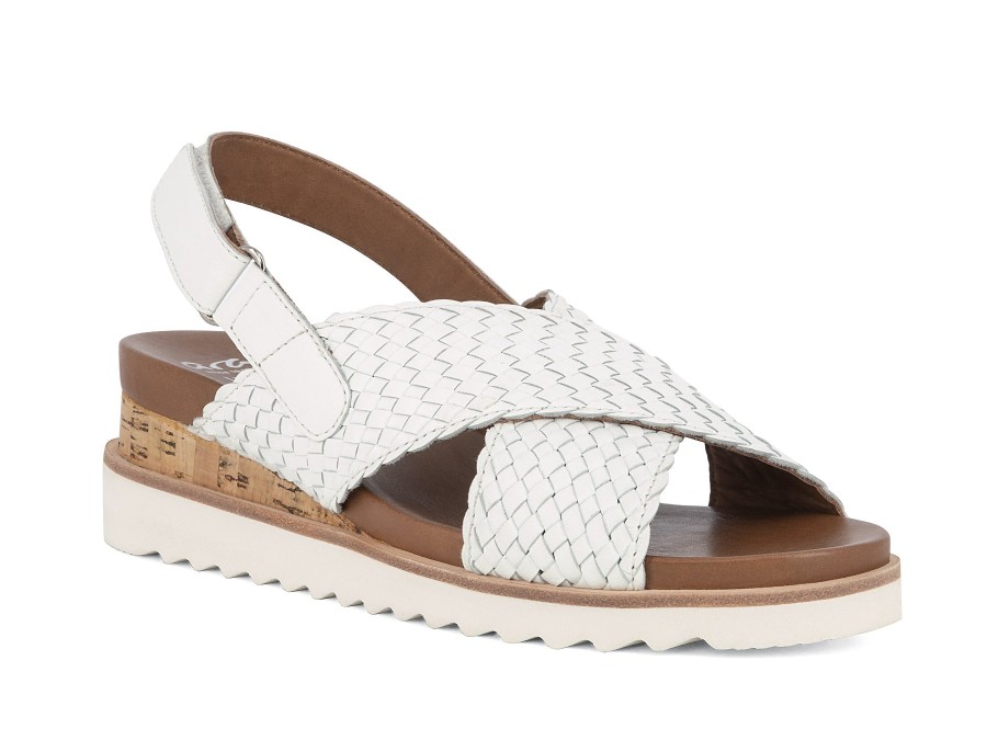 Woman ARA Sandals | 28206 White | Peter Sheppard Footwear