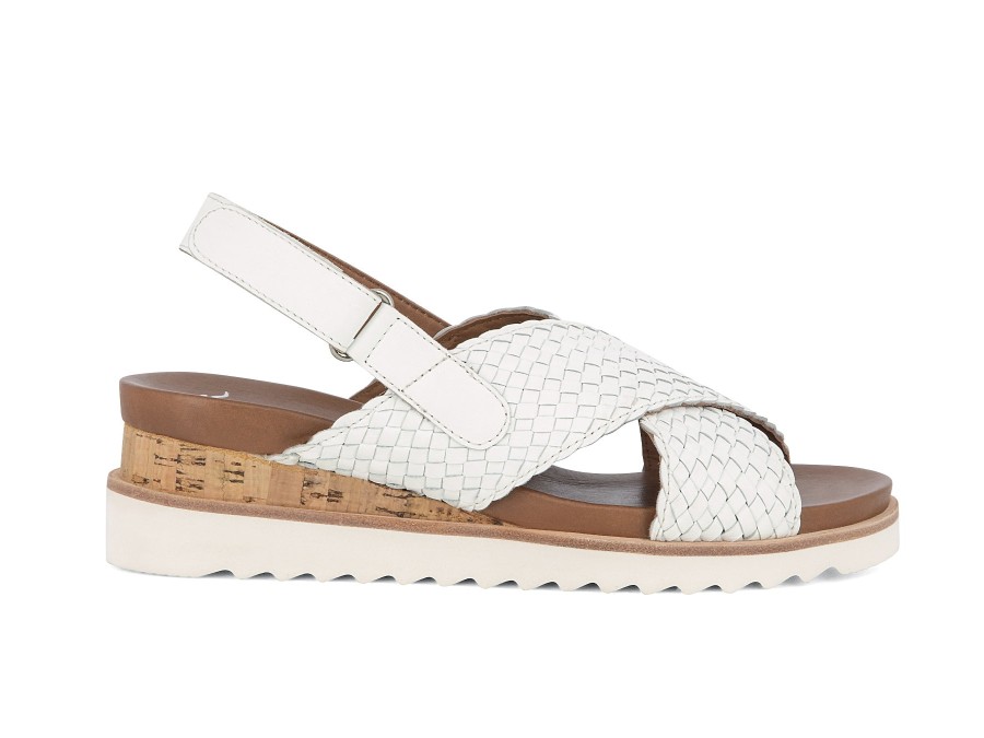 Woman ARA Sandals | 28206 White | Peter Sheppard Footwear