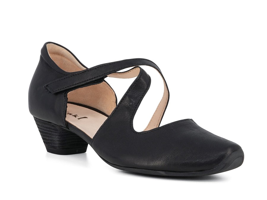 Woman THINK! Heels | Tilsa Black | Peter Sheppard Footwear