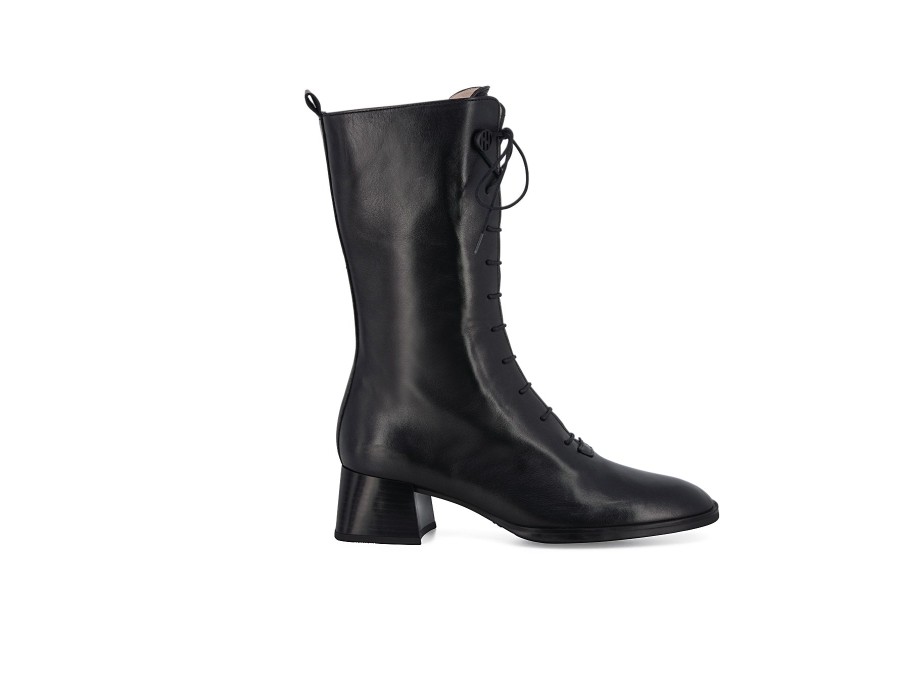 Woman HISPANITAS Long Boots | Hipwell Black | Peter Sheppard Footwear