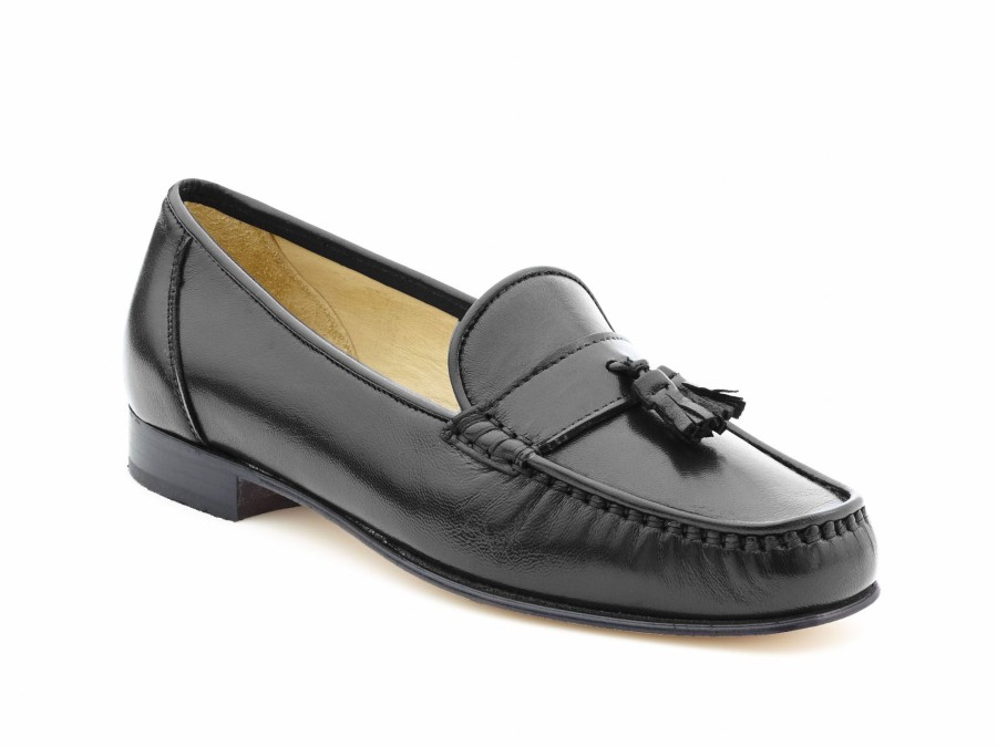 Woman LOGGIA Loafers | Laula Black | Peter Sheppard Footwear