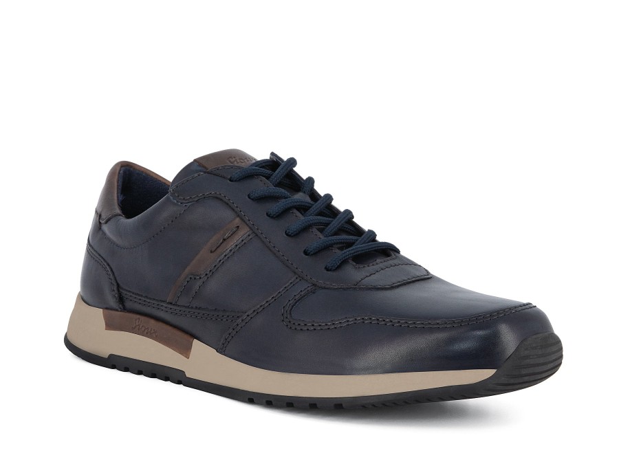 Man SIOUX Lace-Ups | Rojaro Blue | Peter Sheppard Footwear