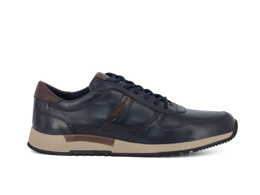 Man SIOUX Lace-Ups | Rojaro Blue | Peter Sheppard Footwear