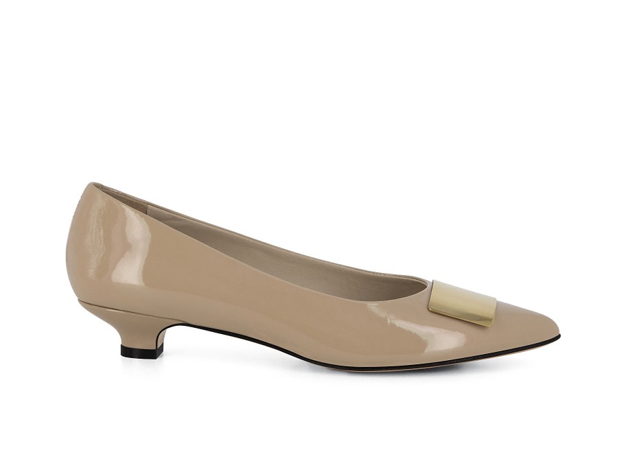 Woman AMALFI Heels | Agnese-A Nude | Peter Sheppard Footwear