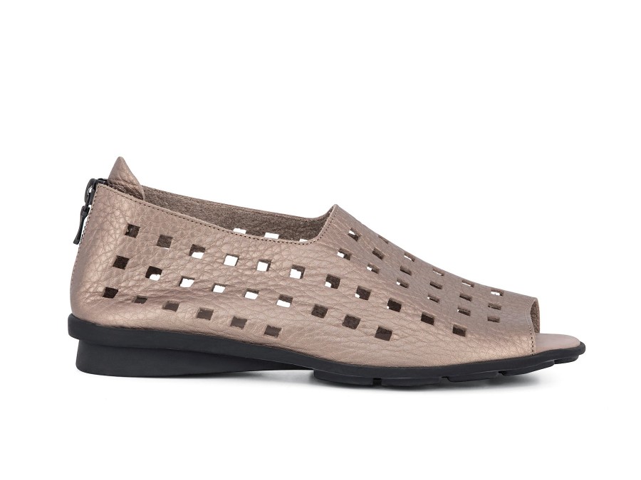 Woman ARCHE Slip-Ons | Drick Lt Pewter | Peter Sheppard Footwear