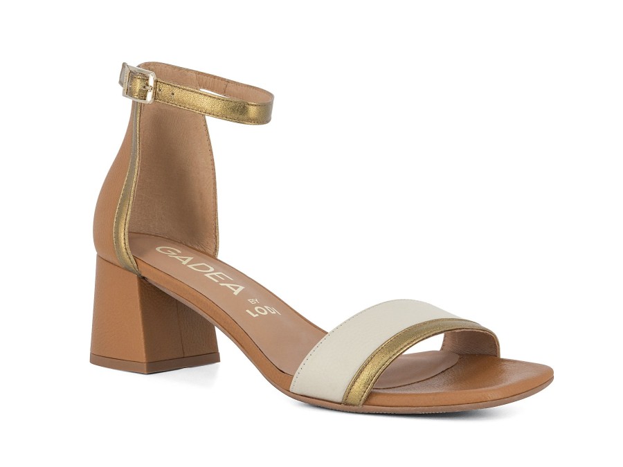 Woman GADEA Heels | Gregory Cream~Brown | Peter Sheppard Footwear