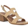 Woman LE GAZZELLE Sandals | Lorimer Natural | Peter Sheppard Footwear