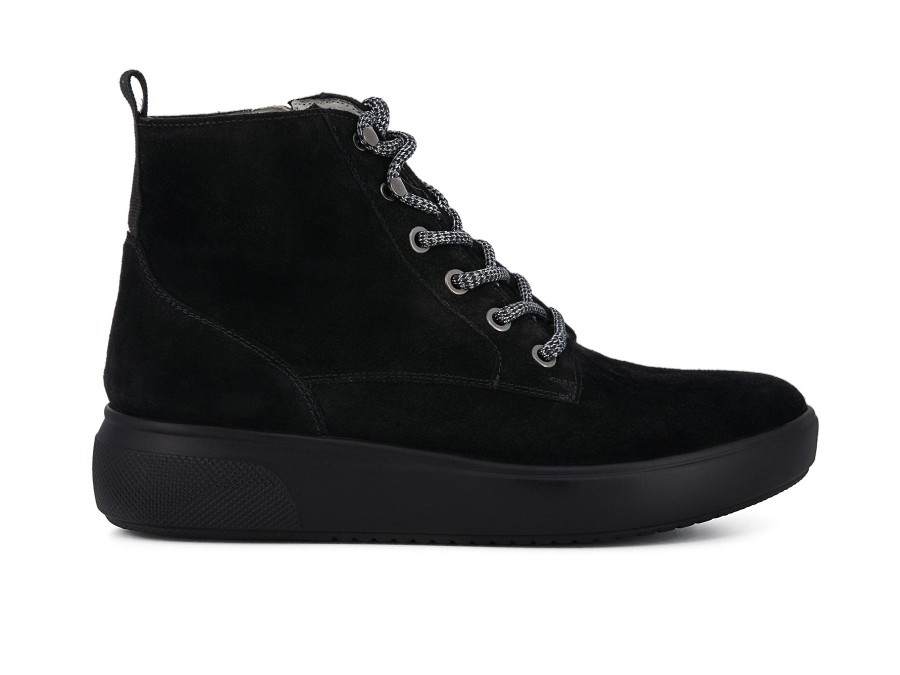 Woman WALDLAUFER Ankle Boots | Winoa Black | Peter Sheppard Footwear