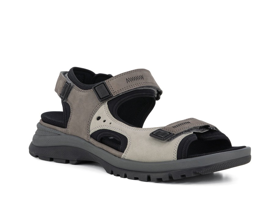 Woman WALDLAUFER Sandals | Wistara Grey Multi | Peter Sheppard Footwear