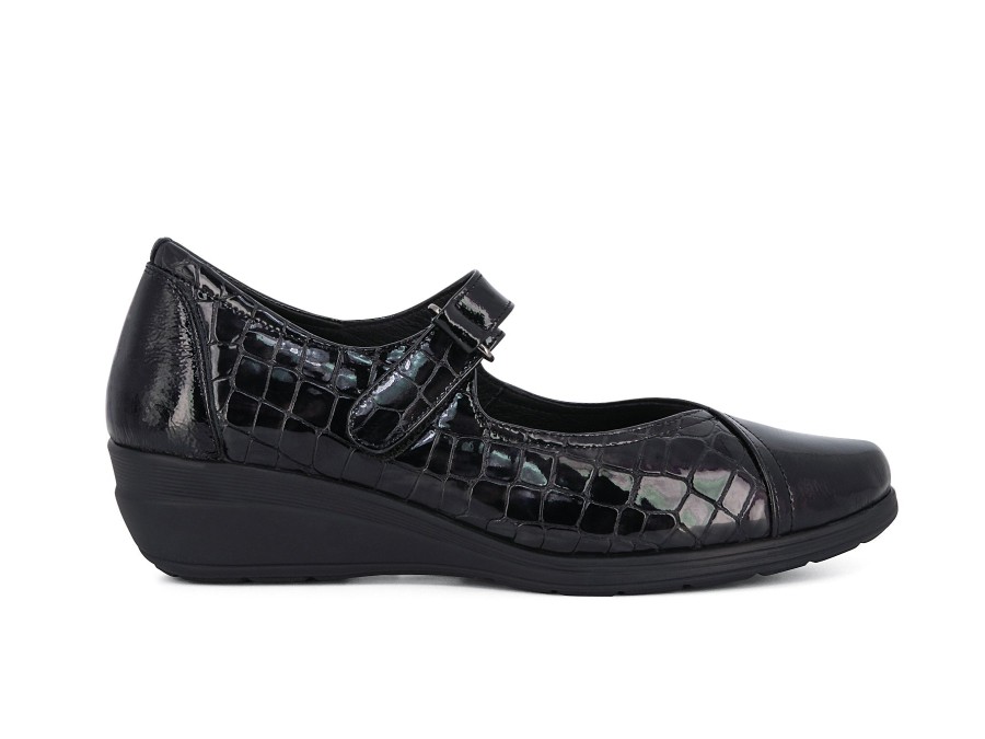 Woman 24HRS Mary Janes | 25085 Black | Peter Sheppard Footwear