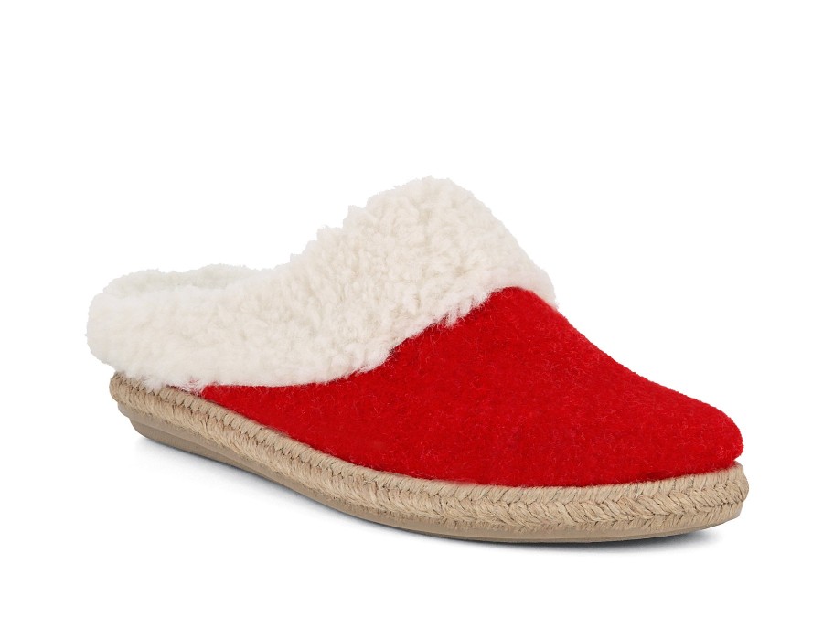 Woman TONI PONS Slippers | Taberno Red | Peter Sheppard Footwear