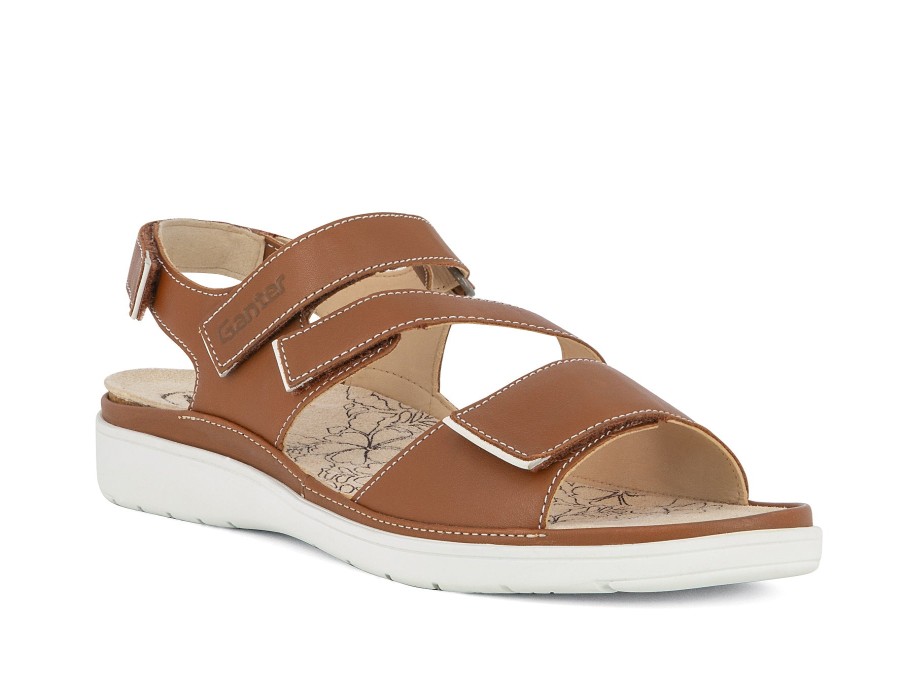 Woman GANTER Sandals | Golda Cognac | Peter Sheppard Footwear