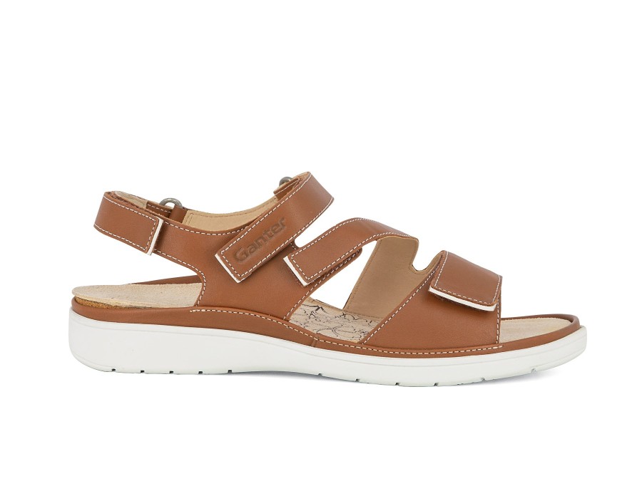 Woman GANTER Sandals | Golda Cognac | Peter Sheppard Footwear