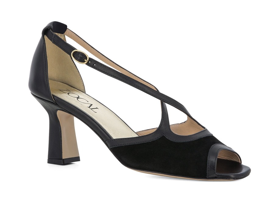 Woman ZOCAL Heels | Zondria Black | Peter Sheppard Footwear