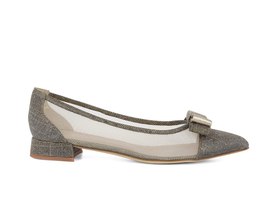 Woman PETER SHEPPARD Ballerina Flats | Calia Gold | Peter Sheppard Footwear