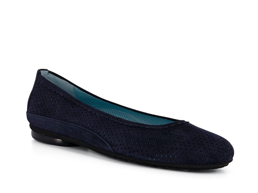 Woman THIERRY RABOTIN Ballerina Flats | Taya Navy | Peter Sheppard Footwear