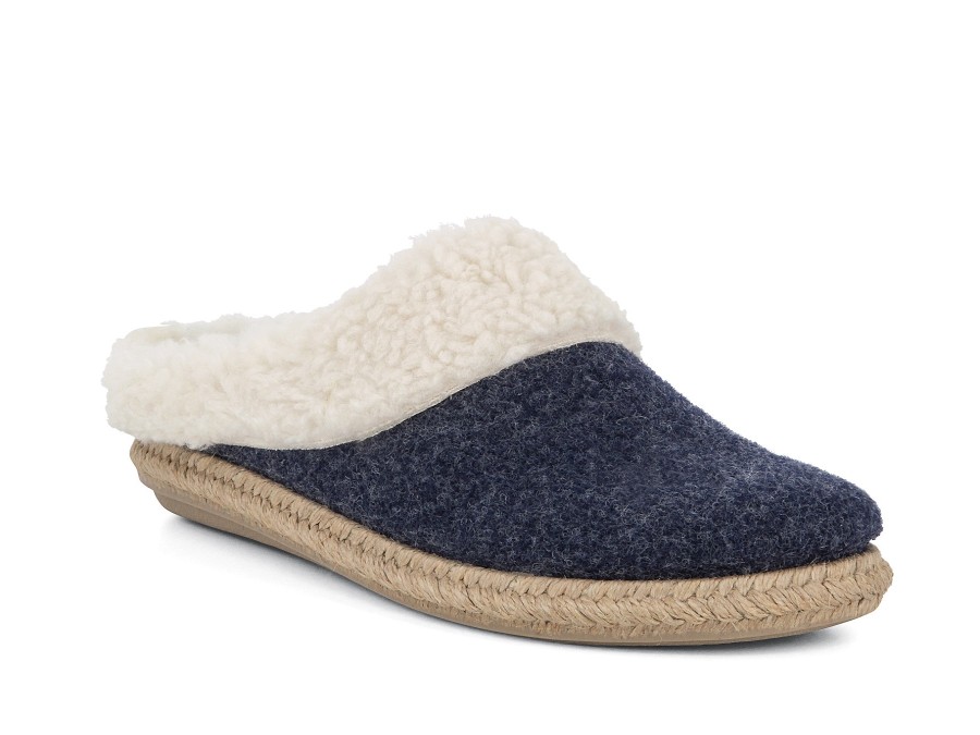 Woman TONI PONS Slippers | Taberno Blue | Peter Sheppard Footwear