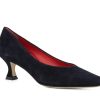 Woman PAS DE ROUGE Heels | Padula Navy | Peter Sheppard Footwear