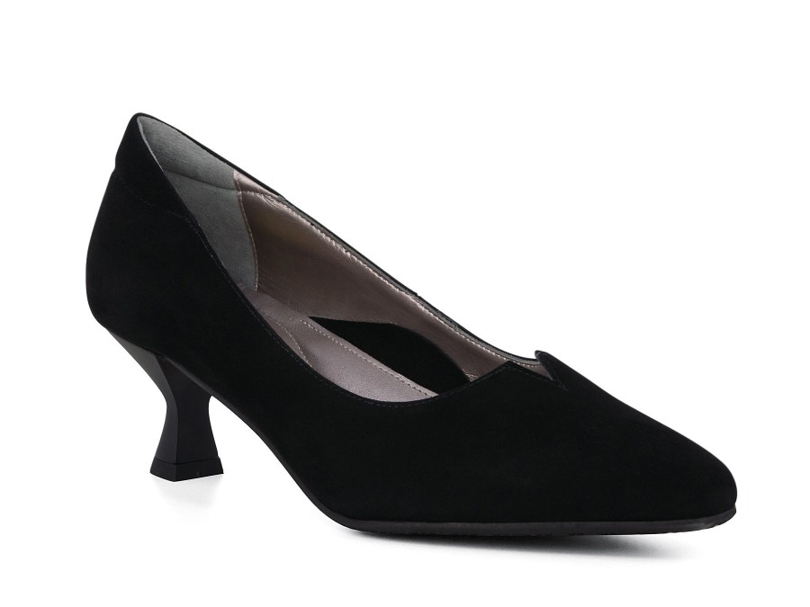 Woman BELLA COMFORTO Heels | Barbaro Black | Peter Sheppard Footwear