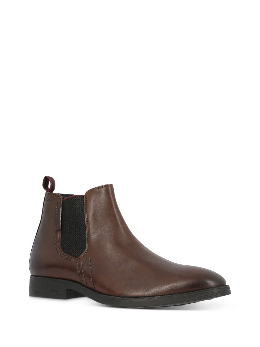 Man SIOUX Boots | Foriolo Cognac | Peter Sheppard Footwear