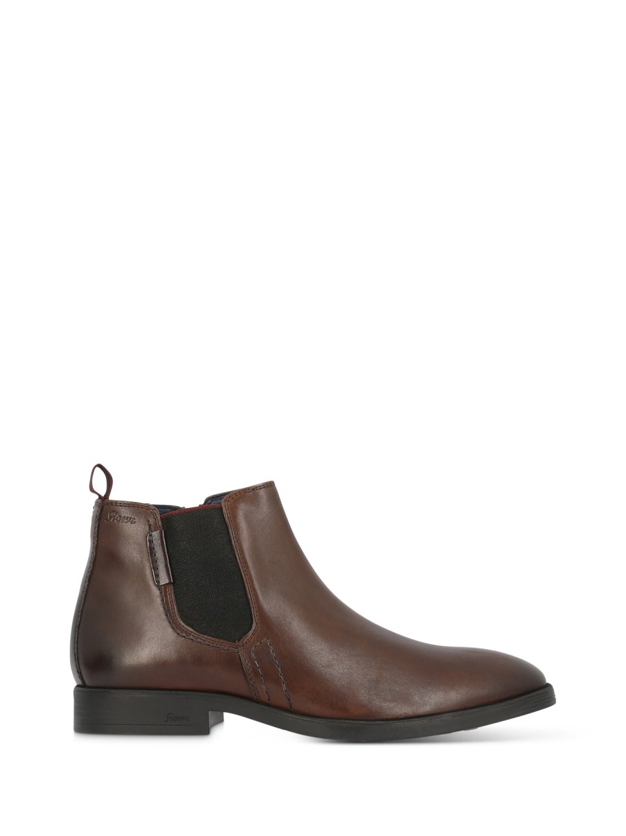 Man SIOUX Boots | Foriolo Cognac | Peter Sheppard Footwear