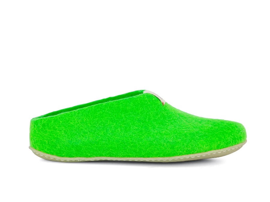 Woman BAABUK Slippers | Mel Green | Peter Sheppard Footwear