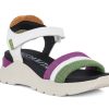 Woman HISPANITAS Sandals | Huntlee White Multi | Peter Sheppard Footwear