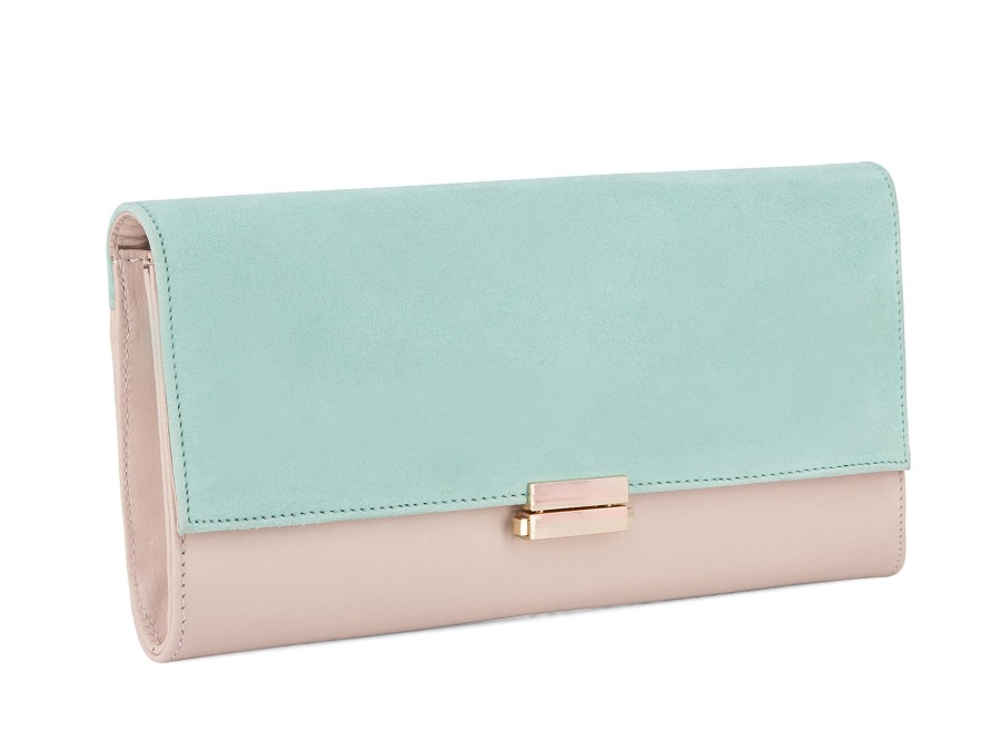 Woman BINNARI Handbags & Wallets | 2711 Hb Nude~Mint | Peter Sheppard Footwear